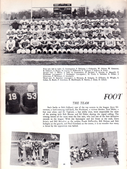 CHS Football 1954